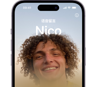 光村镇苹果15服务站分享iPhone15实时语音留言开启方法 