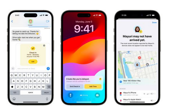 光村镇苹果维修站分享如何在iPhone上使用平安确认功能 
